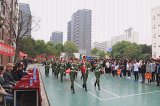 武漢南華光電職業技術學校升旗儀式
