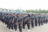 湖北中南技工學校新生軍訓