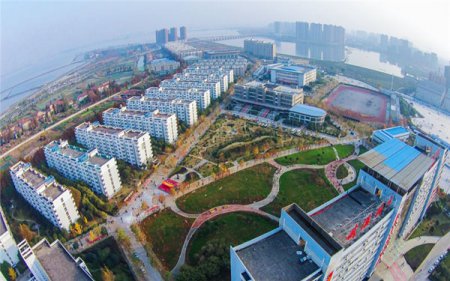 武漢城市職業學院鳥瞰圖